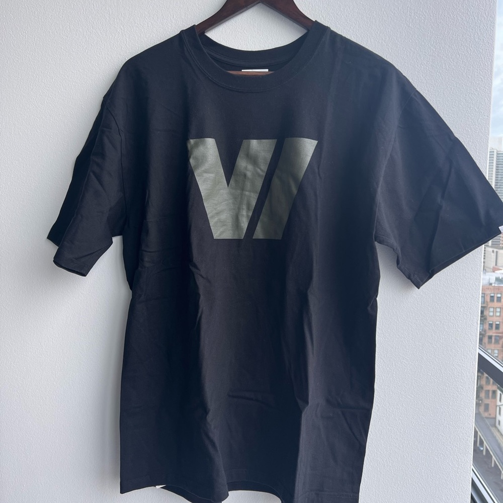 WTAPs V logo tee